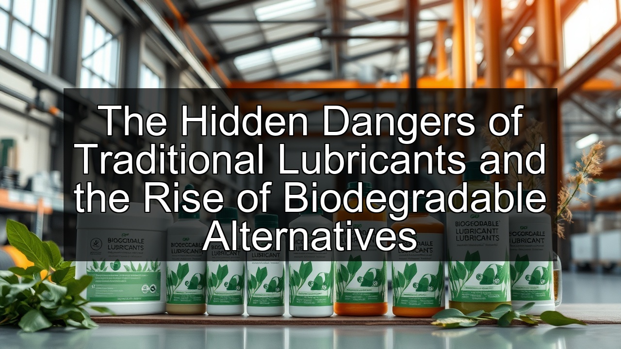 aquatic toxicity biodegradable oils hydraulic oil lube sustainability