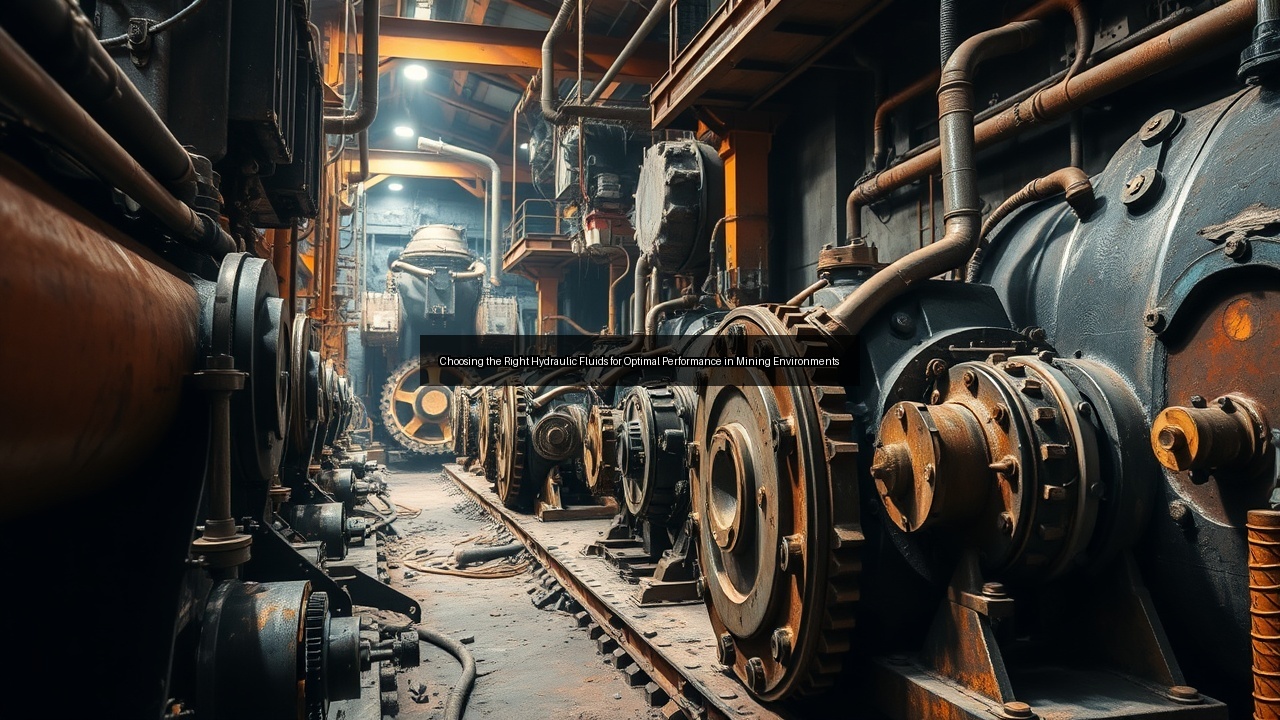 oxidation lubrication solutions hydraulic mining lubricant greases