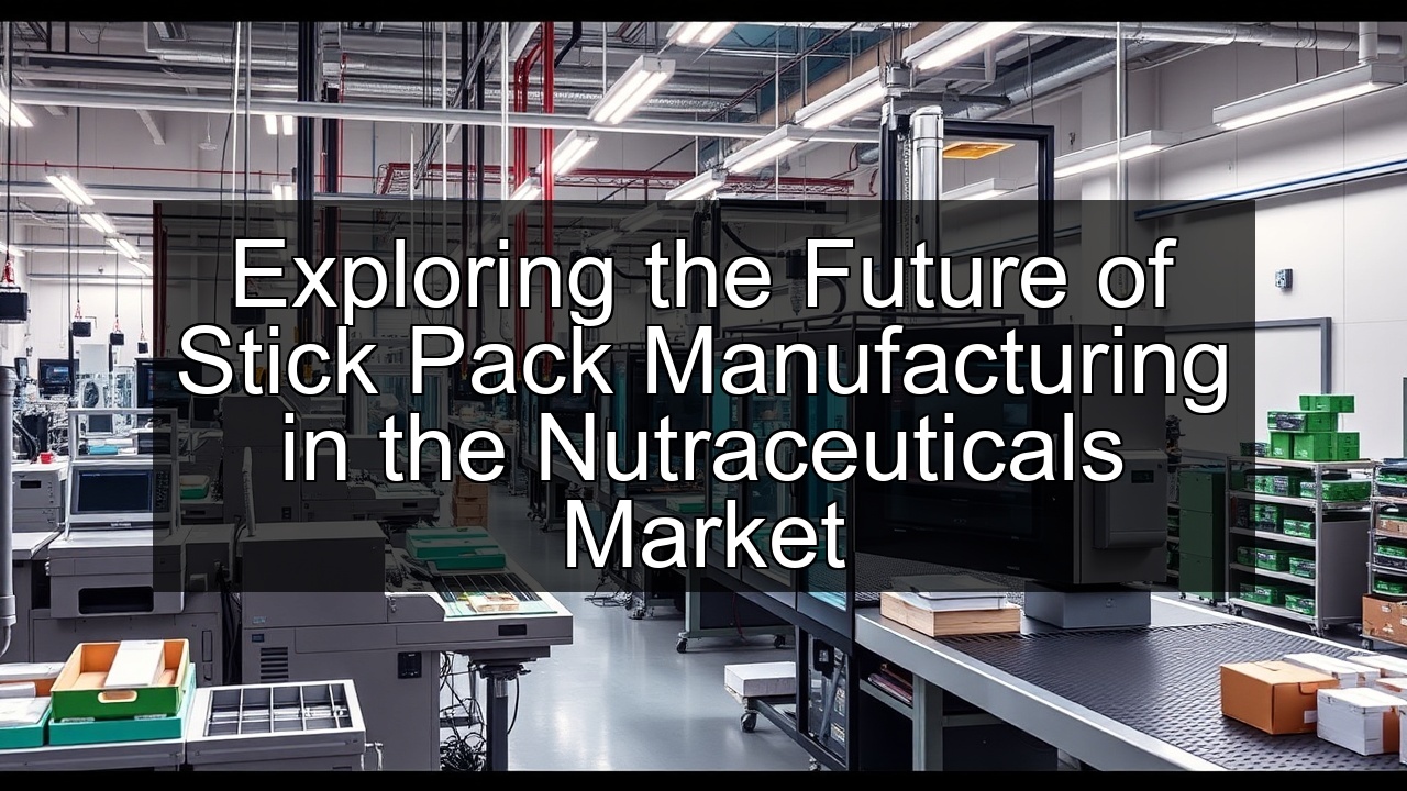 compliance stick pack supplier fda stick pack suppliers food manufacturing